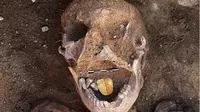 Egipto: Arqueólogos descubren momias con lenguas de oro