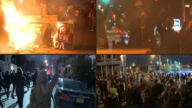 Estados Unidos: Filadelfia vivió segunda noche de protestas por la muerte de afroestadounidense a manos de la Policía