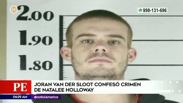 Estados Unidos: Joran Van Der Sloot confesó crimen de Natalee Holloway