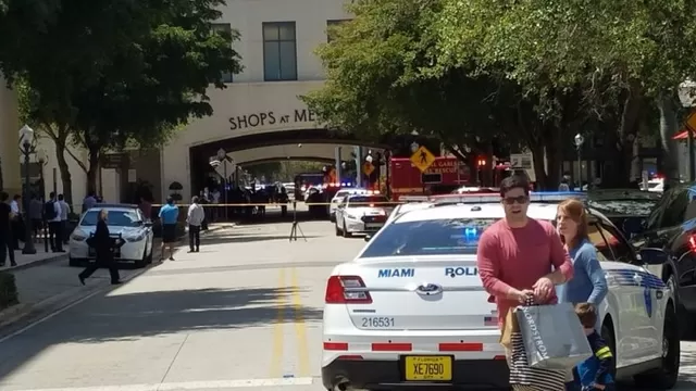 Reportan tiroteo cerca de centro comercial. Foto: Twitter