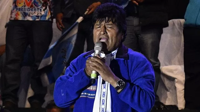Evo Morales decretó estado de emergencia en Bolivia. Foto: AFP
