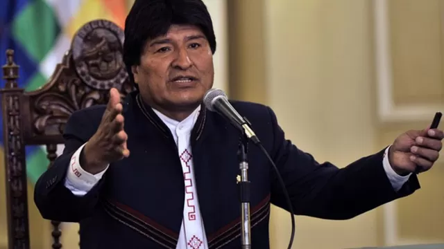 Evo Morales se refirió al sismo en Loreto. Foto: Andina