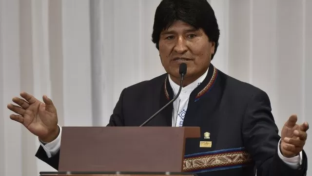Evo Morales, presidente de Bolivia (Vía: AFP)