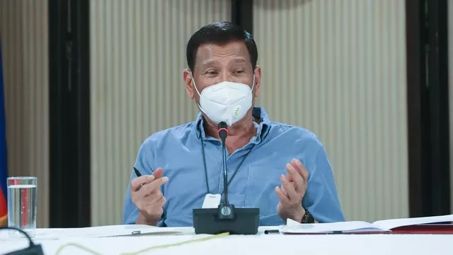 Filipinas: Rodrigo Duterte ordena arrestar a quienes usen mal la mascarilla