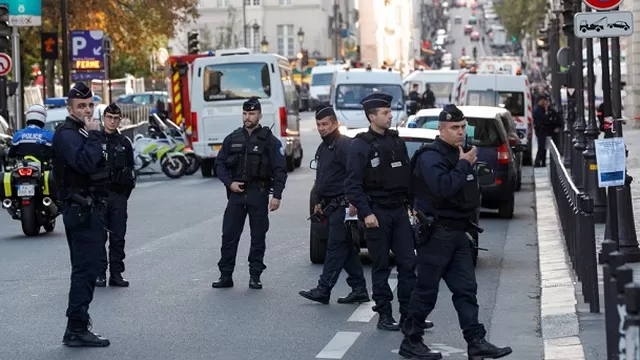 Policía francesa. Foto: AFP