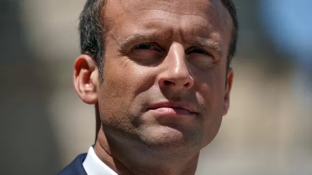 Emmanuel Macron, presidente de Francia. Foto: AFP