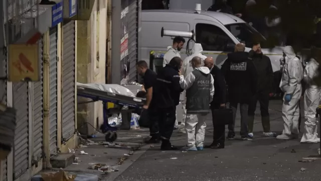 Policía francesa realizaron una redada en un departamento de París en búsqueda de Abdelhamid Abaaoud. (Vía: AFP)