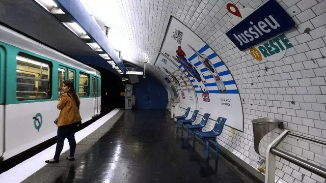 Metro de París. (Vía: AFP)