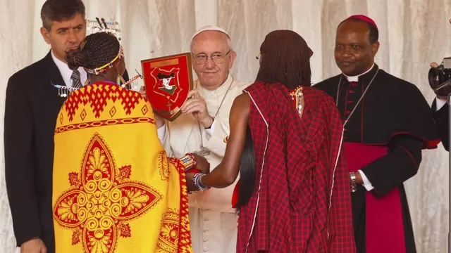 Papa Francisco en África. Foto: EFE