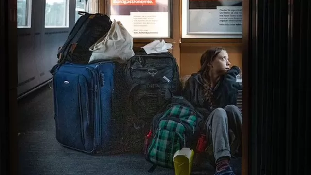 Greta Thunberg tuitea que viajó en un "tren abarrotado" y empresa dice que estuvo en primera clase