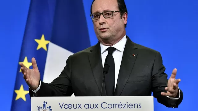 François Hollande. (Vía: AFP)