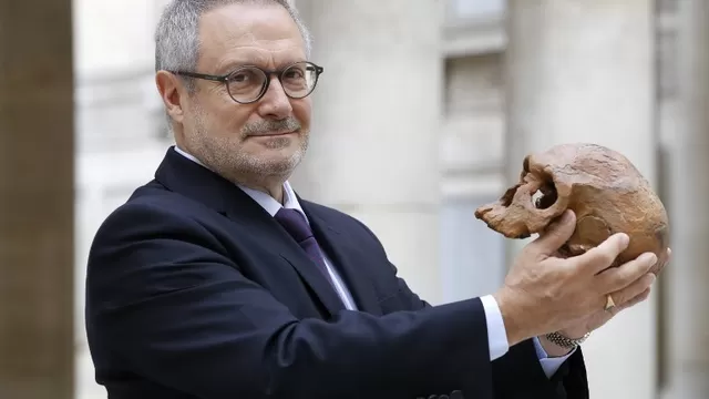 Jean-Jacques Hublin, paleontoantropólogo francés. Foto: AFP