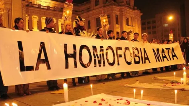 Protesta contra la homofobia. Foto: harmonia.la