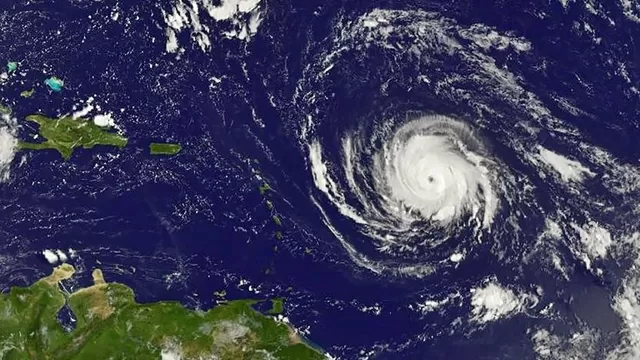Huracán Irma se acerca al Caribe. Foto: AFP / NASA/GOES PROJECT