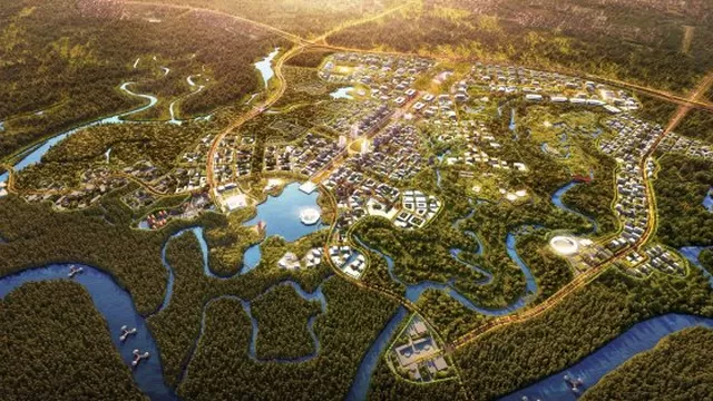 Indonesia mudará Yakarta, su capital, a una ciudad ecológica y futurista. Foto: EFE