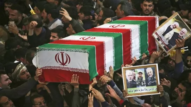 Irán revela que tiene 13 escenarios para vengar asesinato de Qasem Soleimani. Foto: AFP