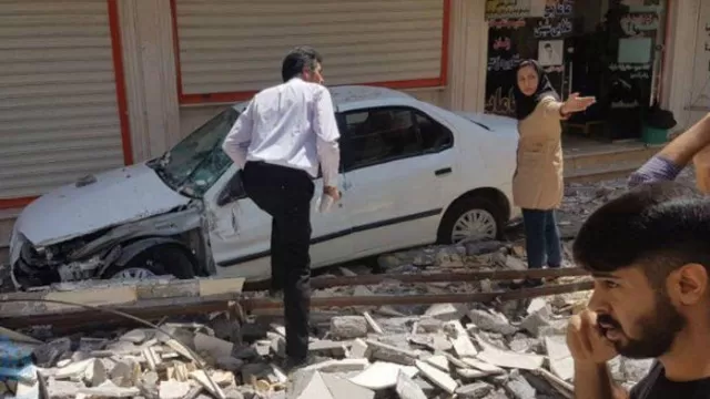 Irán: terremoto de magnitud 5,7 dejó al menos un muerto y 10 heridos. Foto: @HeshmatAlavi