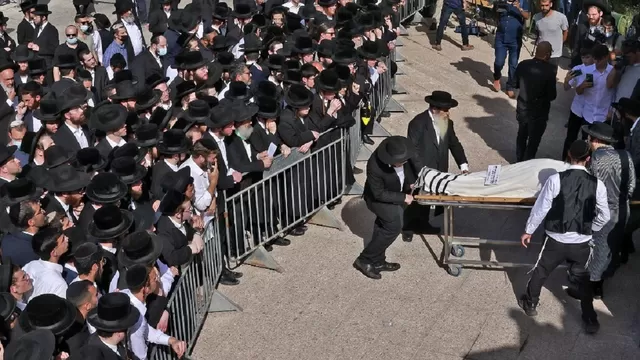 Israel: 45 muertos en estampida durante una peregrinación judía