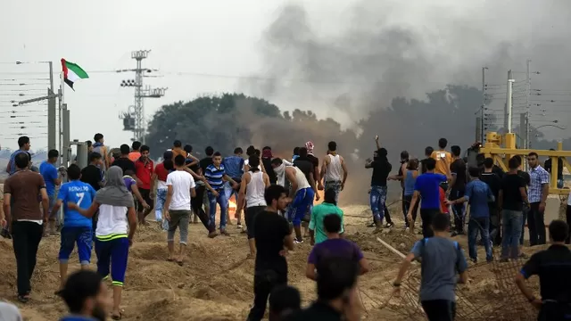 Protestas en Palestina. (V&iacute;a: AFP)