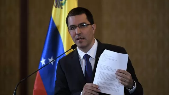 Jorge Arreaza: Estados Unidos quiere que Venezuela sea territorio de guerra con Rusia y China. Foto: AFP 