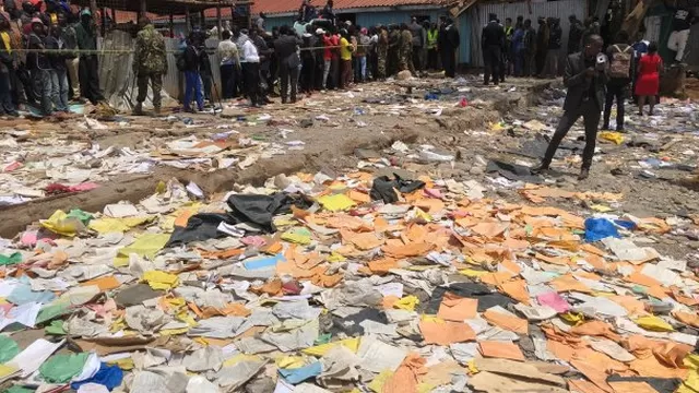 Kenia: derrumbe de escuela deja al menos 7 niños muertos y 64 heridos