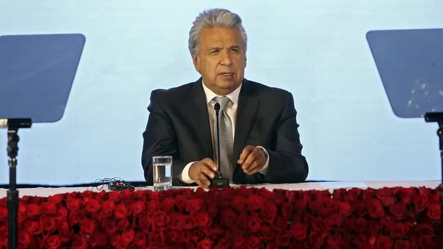 Lenín Moreno, presidente de Ecuador. Foto: AFP