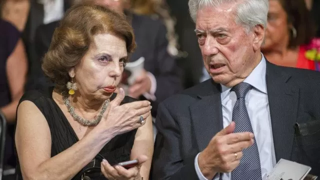 Mario Vargas Llosa y Patricia Llosa. Foto: El Confidencial