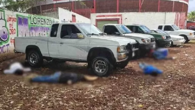 México: ataque armado en mercado de autos dejó 5 muertos. Foto: El Sol de Zamora