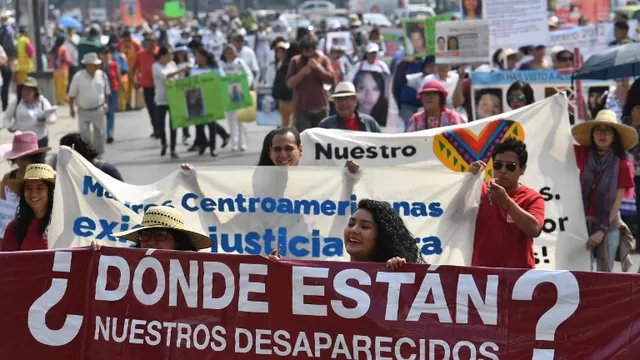 Madres mexicanas exigen explicaciones por familiares desaparecidos. Foto: AFP