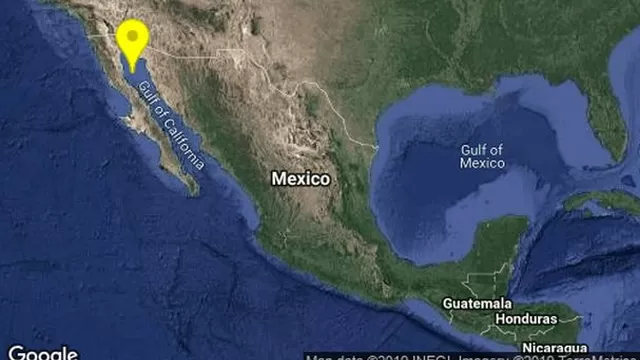 Este movimiento telúrico es el segundo sismo que se registra en México en las últimas horas / Foto: Sismológico Nacional