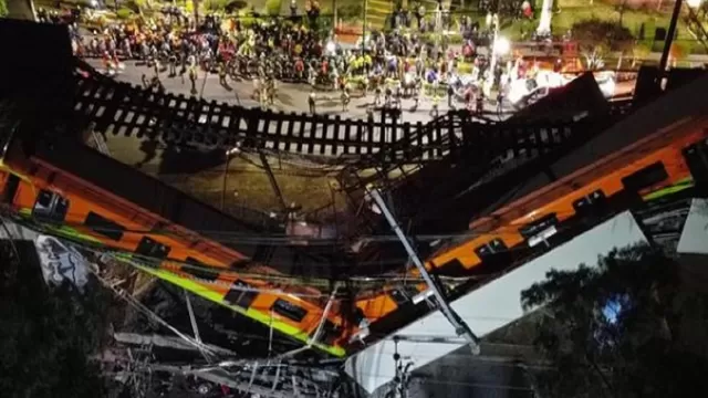 México: Solicitarán peritaje internacional para averiguar causas del accidente en el metro de la capital 