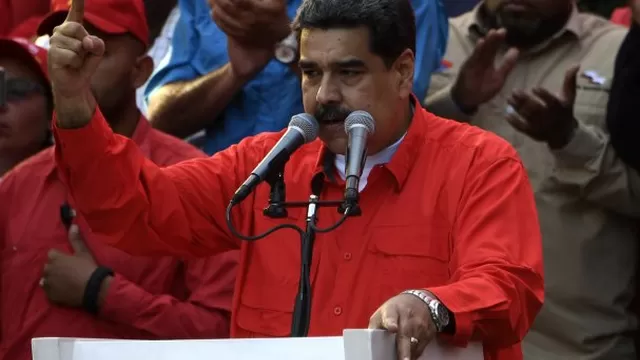 Nicol&aacute;s Maduro advierte de una posible &quot;escalada militar&quot; desde Colombia. Foto: AFP