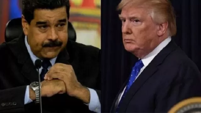 Nicolás Maduro y Donald Trump. Foto: AFP