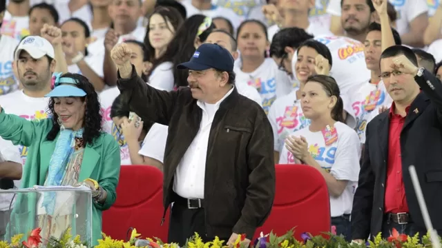 Daniel Ortega, presidente de Nicaragua. Foto: AFP.