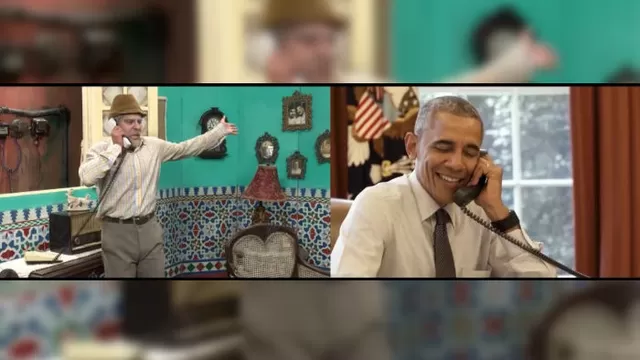 Obama aparece en un 'sketch' humorístico antes de su llegada a Cuba
