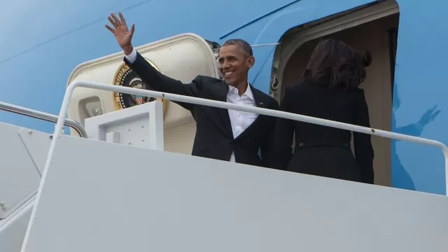 Obama llegó a La Habana para iniciar un viaje histórico