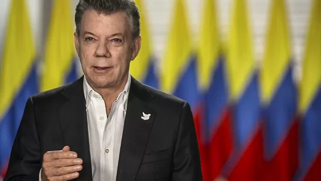 Juan Manuel Santos, presidente de Colombia. Foto: AFP / Presidencia Colombia