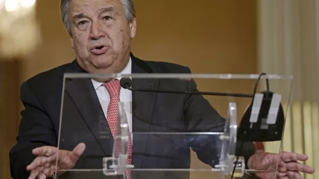 Antonio Guterres. (Vía: Twitter)