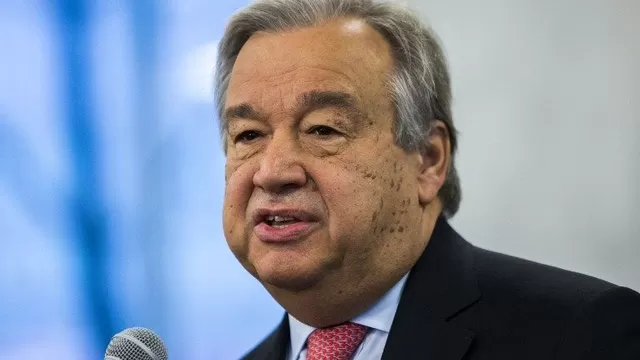 António Guterres. (Vía: AFP)
