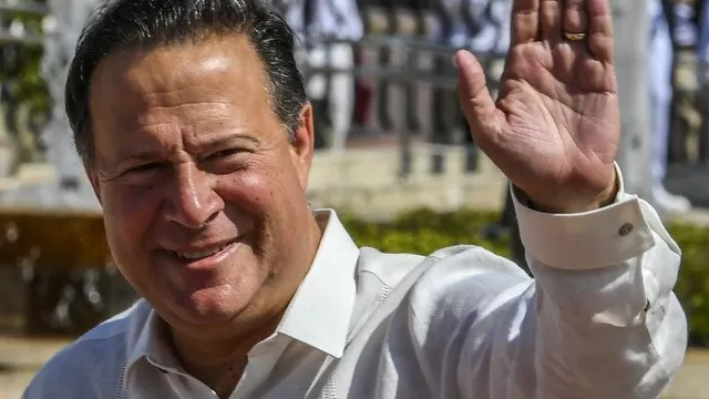 Juan Carlos Varela, presidente de Panamá. (Vía: AFP)