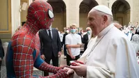 Papa Francisco recibe la inesperada visita de Spiderman en el Vaticano