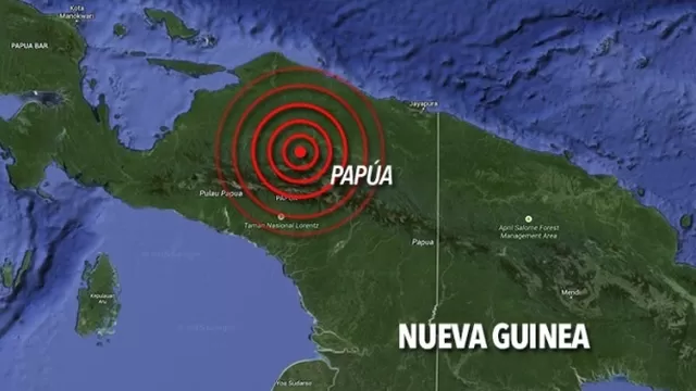 Papúa Nueva Guinea: alerta de tsunami en tras sismo de magnitud 7,4