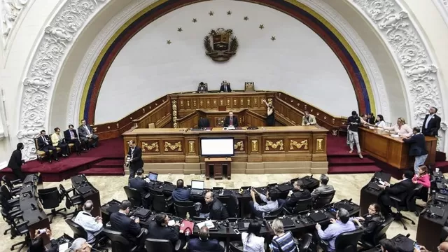 Asamblea Nacional de Venezuela. Foto: AFP