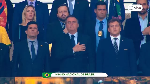 Perú vs. Brasil: presidente Jair Bolsonaro asiste a final de la Copa América 2019