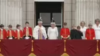 Coronación del rey Carlos III: Familia real saludó desde el balcón de Buckingham