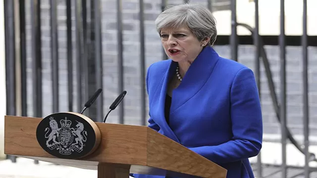 Theresa May, primera ministra británica. Foto: EFE