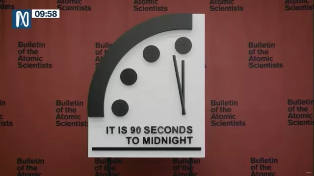 El reloj del juicio final: Estamos a 90 segundos del fin del mundo