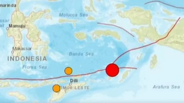 Indonesia: Reportan terremoto de 7.6 y activan alerta de tsunami