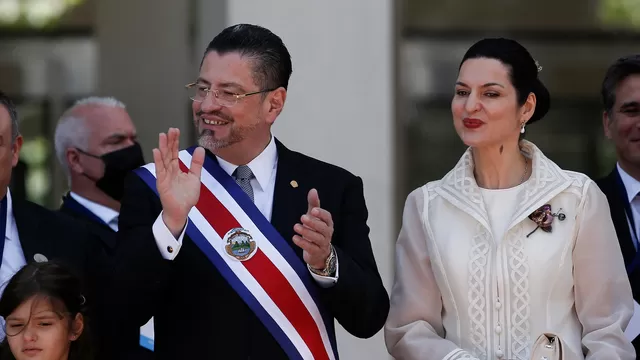 Roberto Chaves juró como nuevo presidente de Costa Rica