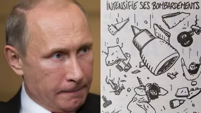 Rusia considera "blasfemia" caricaturas de Charlie Hebdo sobre avión siniestrado en Egipto